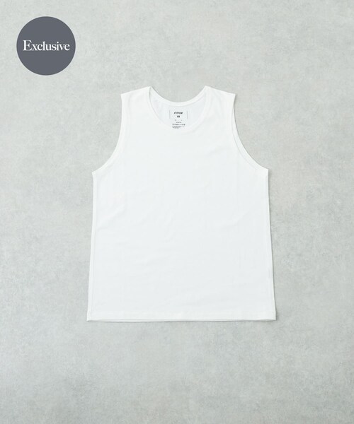 URBAN RESEARCH(アーバンリサーチ)の「『別注』FITFOR×URBAN RESEARC WIDE SLEEVE LESS T-SHIRTS(タンクトップ・メンズ・WHITE/BLACK・M/L/XL)」の10枚目の写真