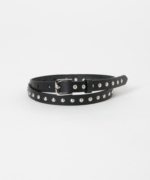 URBAN RESEARCH(アーバンリサーチ)の「『別注』 MASTER&Co.×URBAN RESEARCH STUDS 18mm BELT(ベルト・メンズ・99 BLACK・32)」の3枚目の写真