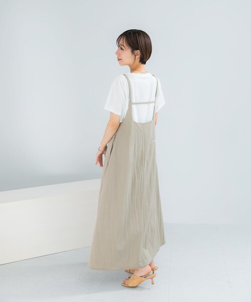 URBAN RESEARCH ROSSO（アーバンリサーチロッソ）の「UVカットアイスコットンカットソー（Tシャツ/カットソー・レディース・OFF/BLACK/MINT GREEN・Free）」の10枚目の写真
