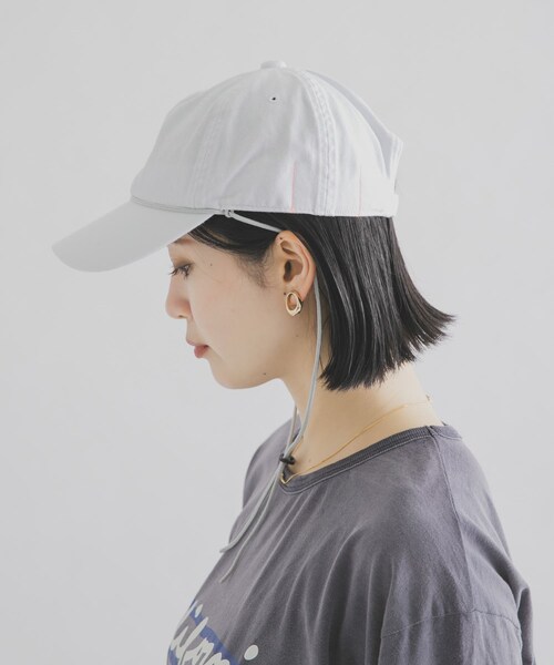 THE GOODLAND MARKET（ザグッドランドマーケット）の「That’s　THATS THE SMILE CAP（キャップ・メンズ・BK/WH/BEIGE・Free）」の7枚目の写真