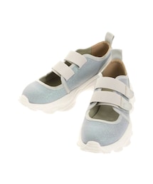 merry jenny | グリッターベルクロスニーカー(スニーカー)