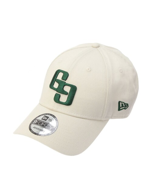 GYDA(ジェイダ)の「GYDA×NEW ERA GG BIG LOGO CAP(キャップ・レディース・アイボリー/ブラック/ミックス・F)」の1枚目の写真