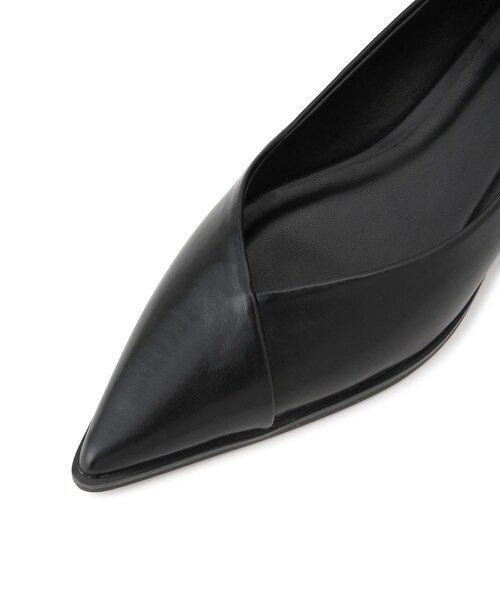 ADAM ET ROPE'（アダムエロペ）の「ポインテッドトゥフラットパンプス（パンプス・レディース・ブラック/オフホワイト・23.0/23.5/24.0/24.5）」の19枚目の写真