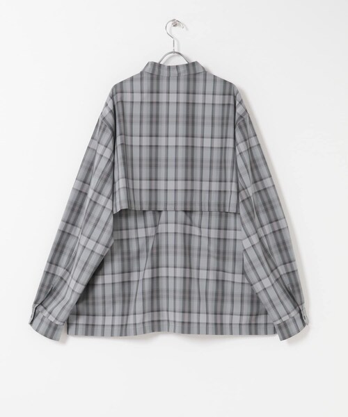 URBAN RESEARCH DOORS(アーバンリサーチドアーズ)の「Snow Peak Apparel FADE CHECK BREEZY SHIRTS(シャツ/ブラウス・メンズ・RED/LIGHT BLUE/GREIGE・M/L/XL)」の8枚目の写真