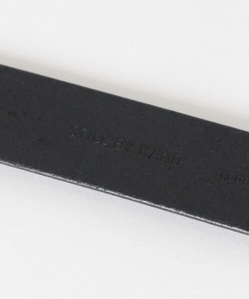 URBAN RESEARCH DOORS(アーバンリサーチドアーズ)の「STILL BY HAND 25MM LEATHER BELT(ベルト・メンズ・BLACK/NUME・48)」の8枚目の写真
