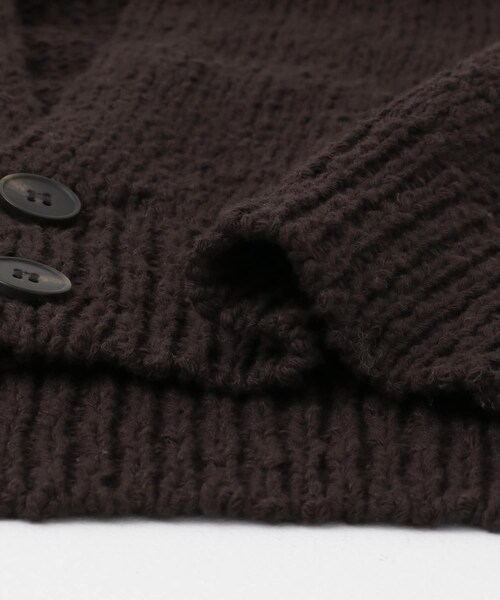 KBF（ケイビーエフ）の「ブークレニットベスト（ニット/セーター・レディース・L.GREIGE/PINK/BROWN・one）」の14枚目の写真