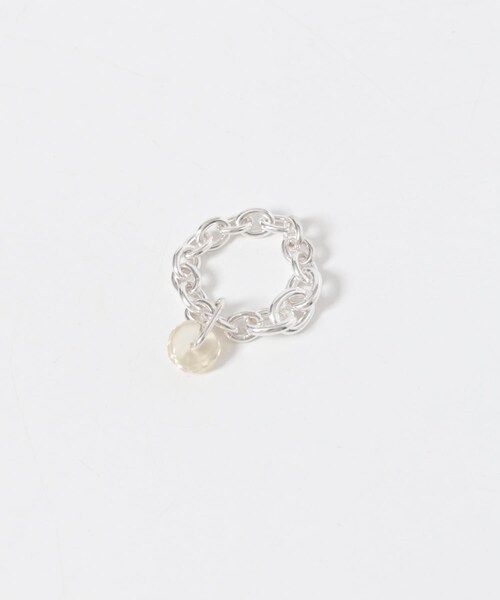 URBAN RESEARCH DOORS(アーバンリサーチドアーズ)の「天然石チェーンリング SILVER925(リング・レディース・MOONSTONE/PERIDOT/CITRINE・-)」の16枚目の写真