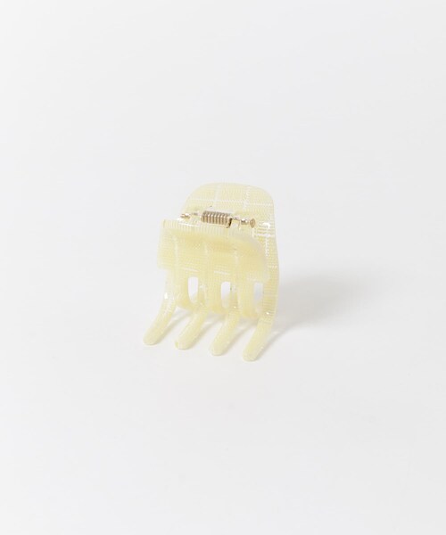 URBAN RESEARCH DOORS（アーバンリサーチドアーズ）の「MACHETE　MINICLAW（バレッタ/ヘアクリップ・レディース・ASHBLONDE/SHELLCHECK/CITRINE/CREAMDOT/ALABASTER・One）」の7枚目の写真