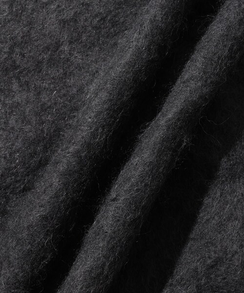 ADAM ET ROPE'（アダムエロペ）の「【AURALEE/オーラリー】GARMENT-DYED BABY ALPACA FUR KNIT C/NECK CARDIGAN（カーディガン/ボレロ・メンズ・ライトグレー/ブルー系・3/4）」の17枚目の写真