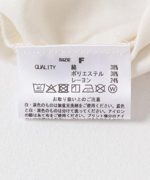 URBAN RESEARCH DOORS(アーバンリサーチドアーズ)の「GOOD ROCK SPEED NYC TSHIRTS(Tシャツ/カットソー・レディース・WHITE・One)」の9枚目の写真