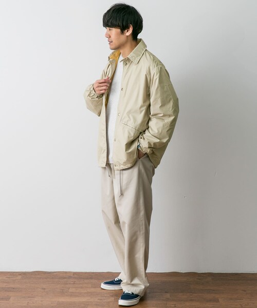 URBAN RESEARCH DOORS(アーバンリサーチドアーズ)の「L.L.Bean Lined Coach Jacket(テーラードジャケット・メンズ・D.charcoal/tan/B.green/purpleblue・M/L/XL)」の18枚目の写真