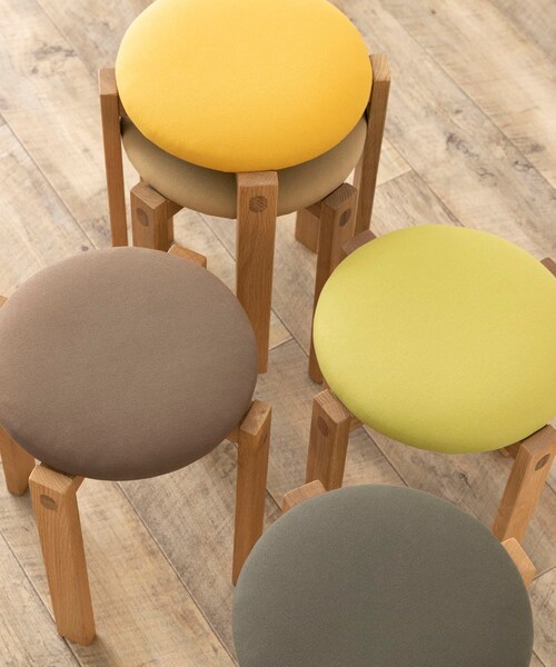 URBAN RESEARCH DOORS(アーバンリサーチドアーズ)の「DOORS LIVING PRODUCTS Round Stool(その他雑貨・メンズ・S.Brown8/Natural8/Beige8/O.Khaki8/Mustard8/H.Green8・one)」の13枚目の写真