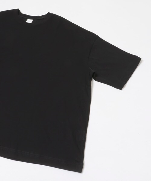 かぐれ（カグレ）の「ハイツイストコットン半袖Tシャツ（Tシャツ/カットソー・レディース・OFF/BLACK/CHARCOAL・Free）」の22枚目の写真