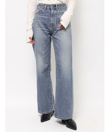 Ungrid | ハイウエストフレアデニム(デニムパンツ)