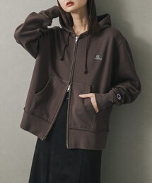 『別注』Champion×SENSE OF PLACE　ジップパーカー