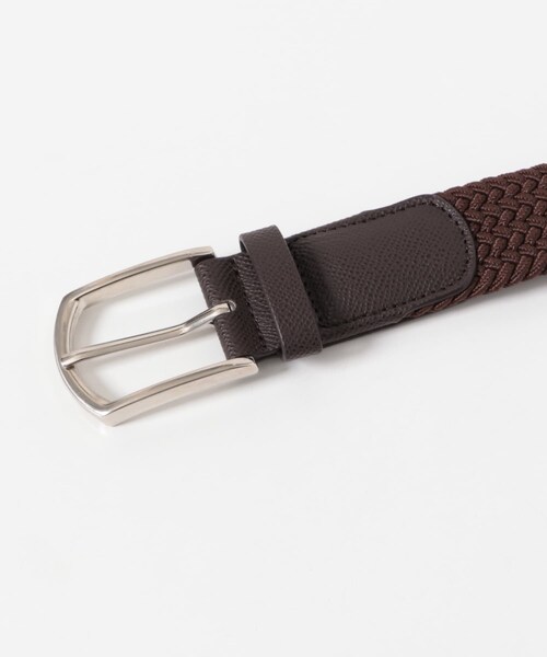 SENSE OF PLACE by URBAN RESEARCH(センスオブプレイスバイアーバンリサーチ)の「ゴムメッシュベルト(ベルト・メンズ・BLACK/BROWN/KHAKI・one)」の8枚目の写真