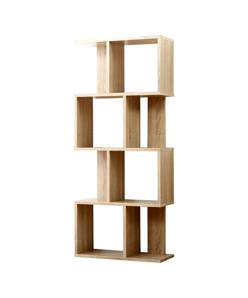 nissen（ニッセン）の「S字ディスプレイラック（家具・メンズ・ウォールナット/オーク/オークX白/オークX黒/ウォールナットX黒/黒X白/白X黒・1=3段/2=4段）」の8枚目の写真