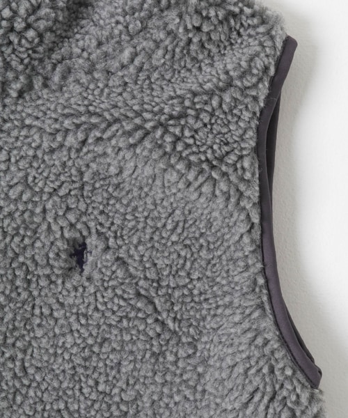 URBAN RESEARCH DOORS（アーバンリサーチドアーズ）の「GYMPHLEX　BOA HOODED VEST（ベスト・レディース・OYSTER/TAUPE/DK.GREY/NAVY/DK.BEIGE・14）」の10枚目の写真