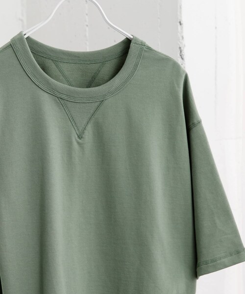 SENSE OF PLACE by URBAN RESEARCH（センスオブプレイスバイアーバンリサーチ）の「ライトスウェットショートスリーブTシャツ（Tシャツ/カットソー・メンズ・CHARCOAL/BROWN/OATMEAL/MINT・M/L）」の5枚目の写真