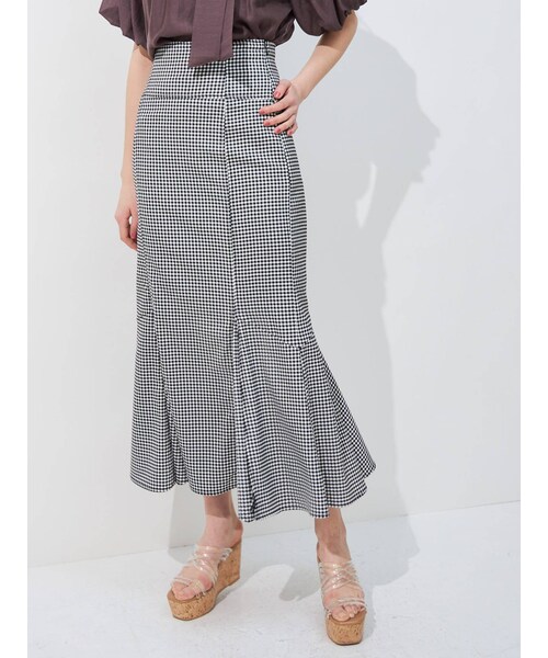 MERCURYDUO（マーキュリーデュオ）の「ストレッチツイルマーメイドスカート（スカート・レディース・ミックス/ベージュ・M/S）」の18枚目の写真