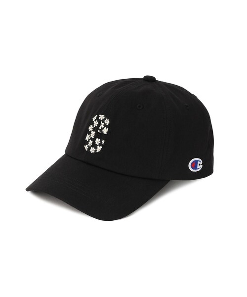 ROPE' PICNIC(ロペピクニック)の「【Champion/チャンピオン別注】フラワーロゴローキャップ(キャップ・レディース・ブラック/ベージュ・F)」の5枚目の写真
