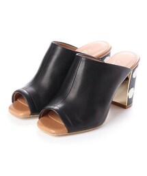 carino（カリーノ）の「モード エ ジャコモ カリーノ MODE ET JACOMO carino 【クッション入り】ドットヒールサンダル （サンダル）」