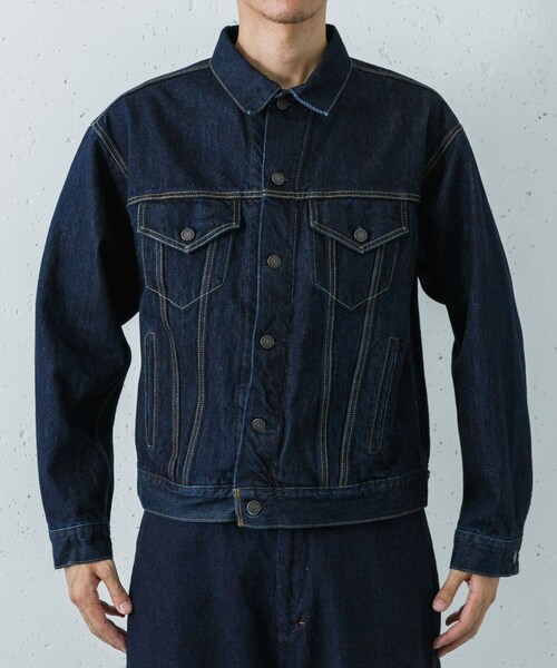 URBAN RESEARCH(アーバンリサーチ)の「CIOTA 4 POCKETS DENIM JACKET(デニムジャケット・メンズ・DARK NAVY・42/44/46)」の4枚目の写真
