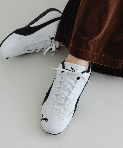 URBAN RESEARCH Sonny Label（アーバンリサーチサニーレーベル）の「PUMA　SPEEDCAT LTHR（スニーカー・レディース・PUMA WHITE・23/23.5/24/24.5）」の3枚目の写真