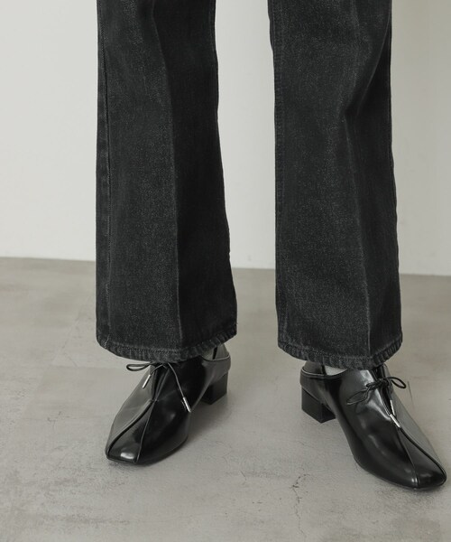 SENSE OF PLACE by URBAN RESEARCH（センスオブプレイスバイアーバンリサーチ）の「タックリボンステップオンシューズ（その他シューズ・レディース・BLACK/BROWN/BEIGE・S/M/L）」の20枚目の写真