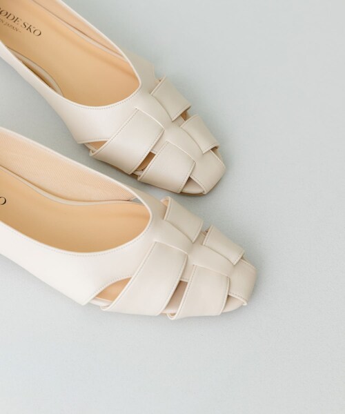 RODE SKO（ロデスコ）の「『MADE IN JAPAN』 1.5センチグルカパンプス（パンプス・レディース・BROWN/IVORY/EGG・36/37/38）」の15枚目の写真