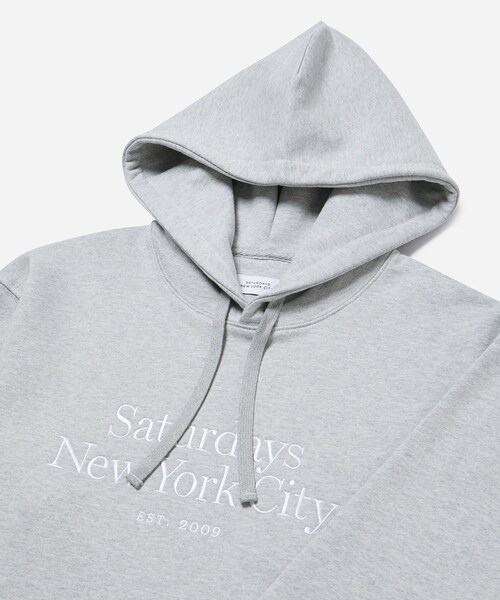 Saturdays NYC（サタデーズ ニューヨークシティ ）の「DITCH MILLER STANDARD HOODIE（スウェット・レディース・ブラック/グレー・L/M/S/XL/XS）」の14枚目の写真