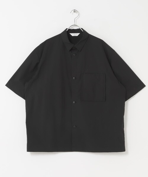 URBAN RESEARCH DOORS(アーバンリサーチドアーズ)の「STILL BY HAND ナイロンレギュラーカラーシャツ(シャツ/ブラウス・メンズ・BLACK/CHARCOAL/GREIGE・46/48)」の8枚目の写真