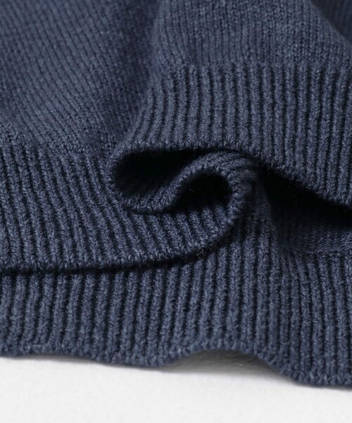 URBAN RESEARCH（アーバンリサーチ）の「ウール ワシ ニットポロ（ポロシャツ・メンズ・OFF WHITE/NAVY・M/L）」の16枚目の写真