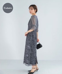 URBAN RESEARCH ROSSO | 『別注』kaene×ROSSO　フラワーエンブロイダリードレス(ワンピース)