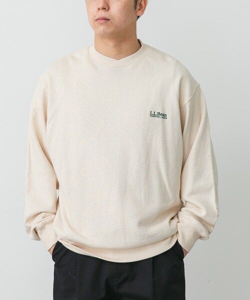 URBAN RESEARCH DOORS(アーバンリサーチドアーズ)の「L.L.Bean JAPAN EDITION SMITHFIELD CREWNECK SWEAT(スウェット・メンズ・NATURAL/NIGHT/BIRCH/ESPRESSO/TOP NAVY/CRIMSON・M/L/XL)」の1枚目の写真