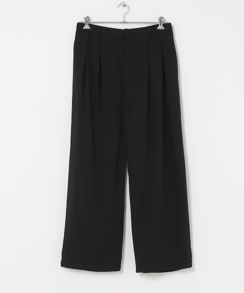 EKAL(エカル)の「SMOOTH WOOLYLIKE EZトラウザー(その他パンツ・メンズ・ブラック/チャコール/ブラウン・M/L)」の1枚目の写真