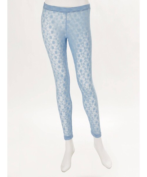 jouetie（ジュエティ）の「カラーレースレギンス（ソックス/靴下・レディース・オフホワイト/ブラック/ピンク/ブルー・M）」の9枚目の写真