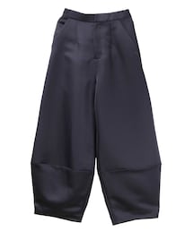 UN3D. | SATIN COCOON PT【セットアップ着用可能】(その他パンツ)