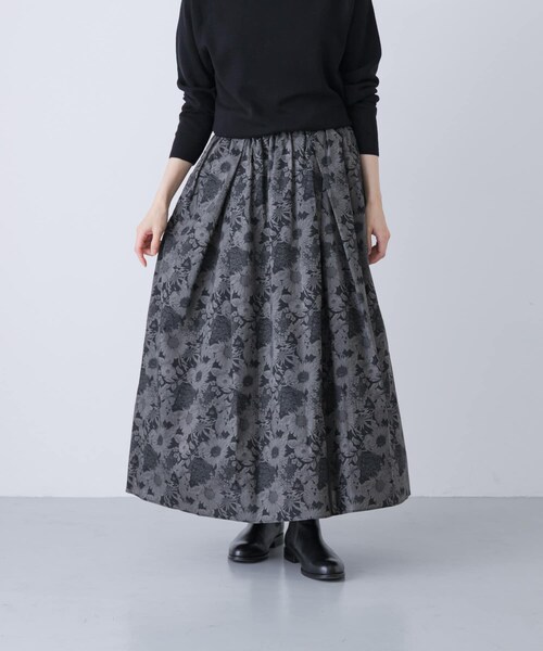かぐれ（カグレ）の「リバティプリントスカート（スカート・レディース・Clio/Garden/Poppy/Dunclare・FREE）」の4枚目の写真