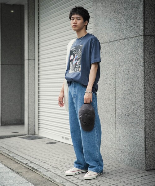 SENSE OF PLACE by URBAN RESEARCH（センスオブプレイスバイアーバンリサーチ）の「ストレートデニムパンツ（デニムパンツ・メンズ・BLACK/L.INDIGO・S/M/L）」の19枚目の写真