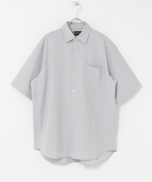 URBAN RESEARCH DOORS(アーバンリサーチドアーズ)の「FORK&SPOON キャリーマンレギュラーカラーシャツ(シャツ/ブラウス・メンズ・LT.GREY/CHARCOAL/KHAKIBROWN・4/5)」の11枚目の写真