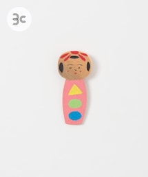 URBAN RESEARCH | すはらゆう子 こけしブローチ(ブローチ/コサージュ)