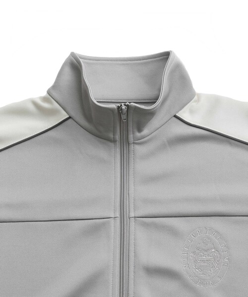 ADAM ET ROPE'(アダムエロペ)の「《別注》【SPALDING/スポルディング】TRACK JACKET / UNISEX(その他アウター・メンズ・ブラック/グレー・L/M/S)」の8枚目の写真