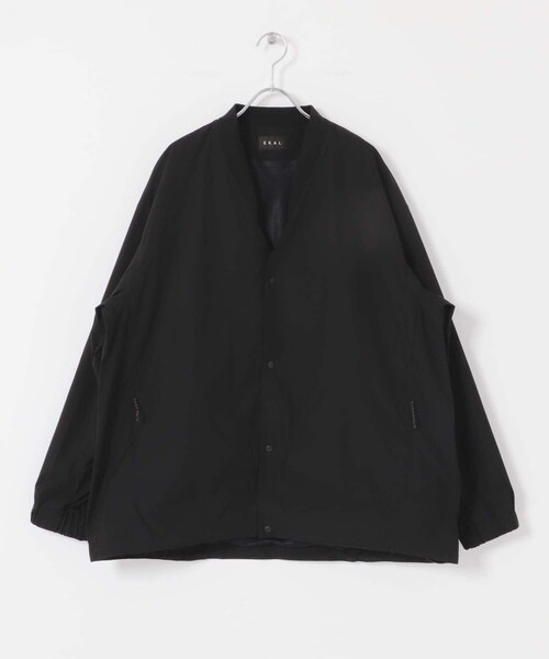 EKAL（エカル）の「『UR TECH』　MoLightカーディガン（カーディガン/ボレロ・メンズ・ブラック/ブラウン・M/L）」の11枚目の写真