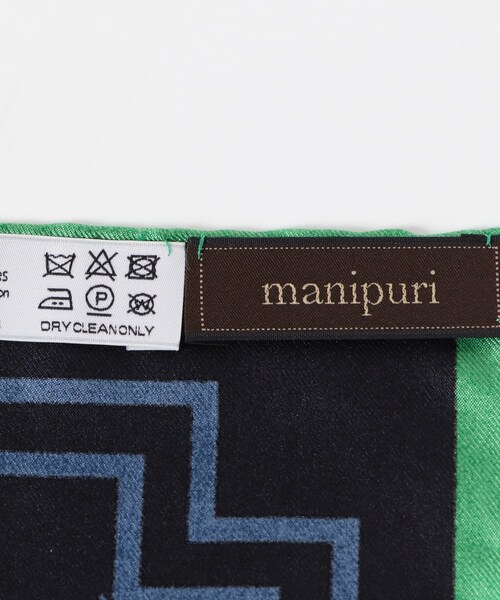 URBAN RESEARCH ROSSO（アーバンリサーチロッソ）の「manipuri　65フロシス（バンダナ/スカーフ・レディース・20brown/25beige/01black・-）」の10枚目の写真