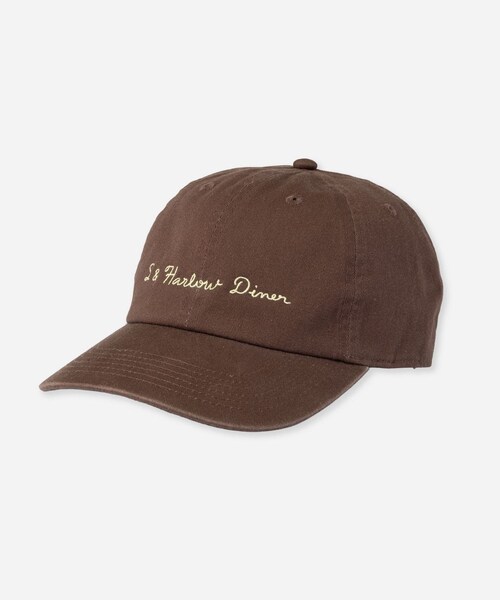 Saturdays NYC（サタデーズ ニューヨークシティ ）の「Harlow x Saturdays NYC Diners Cap（キャップ・レディース・オフホワイト/ダークブラウン/サックス/ピンク・F）」の2枚目の写真