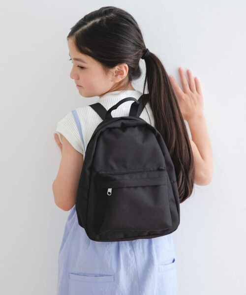 URBAN RESEARCH DOORS（アーバンリサーチドアーズ）の「撥水ミニリュック（バックパック/リュック・レディース・KHAKI/BLACK・one）」の4枚目の写真