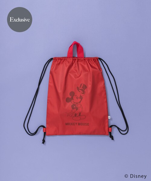 URBAN RESEARCH(アーバンリサーチ)の「別注/Disney/2WAYナップサック(バックパック/リュック・レディース・WHITE/RED・-)」の2枚目の写真