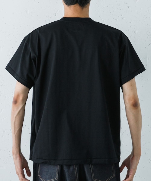 URBAN RESEARCH（アーバンリサーチ）の「NEXUSVII.　HEAVY PLATING ICE PACK T-SHIRTS（Tシャツ/カットソー・メンズ・WHITE/BLACK・46/48）」の7枚目の写真