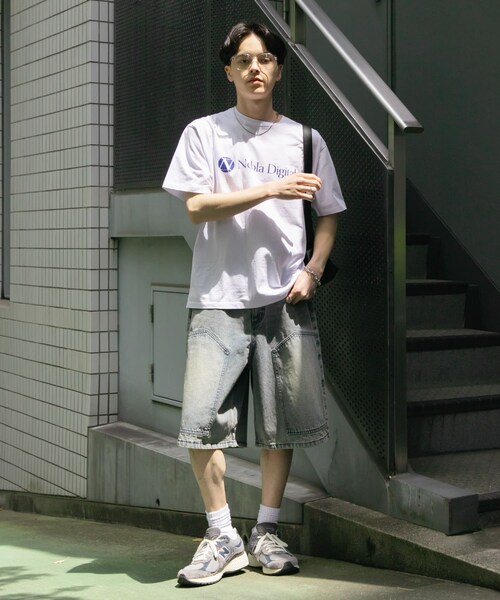 SENSE OF PLACE by URBAN RESEARCH(センスオブプレイスバイアーバンリサーチ)の「company logo short-sleeve t-shirts B(Tシャツ/カットソー・メンズ・WHITE/BLACK/L.BLUE・M/L)」の9枚目の写真